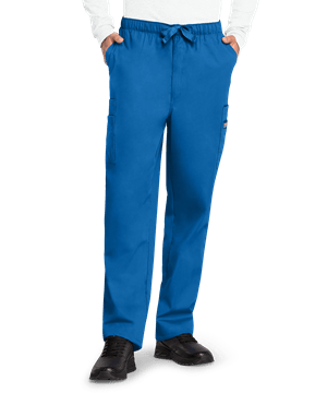 Cherokee Workwear Men's 5-Pocket Cargo Scrub Pants