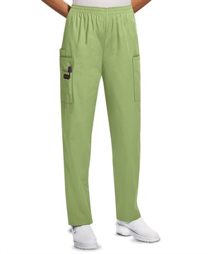 Cherokee Workwear Women's 4-Pocket Elastic Waist Utility Scrub Pants