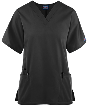 Cherokee Workwear Women's 3-Pocket V-Neck Scrub Top