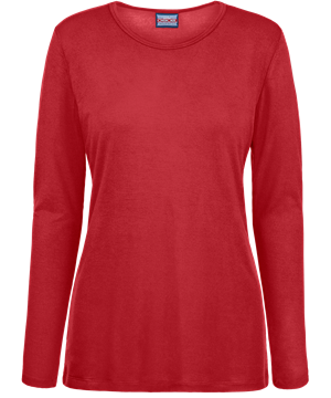 Cherokee Workwear Women's Long Sleeve Knit Under Scrub Tee
