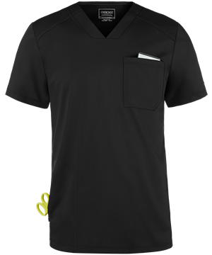 Cherokee Workwear Revolution Men's 2-Pocket STRETCH V-Neck Scrub Top