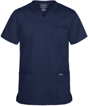 Cherokee Workwear Revolution Men's 3-Pocket STRETCH V-Neck Scrub Top