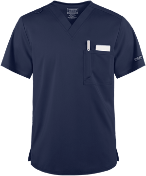 Cherokee Workwear Revolution Unisex 1-Pocket STRETCH V-Neck Scrub Top