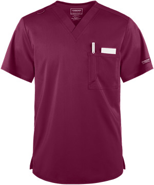 Cherokee Workwear Revolution Unisex 1-Pocket STRETCH V-Neck Scrub Top