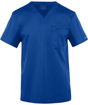 Cherokee Workwear Revolution Men's 1-Pocket STRETCH V-Neck Scrub Top