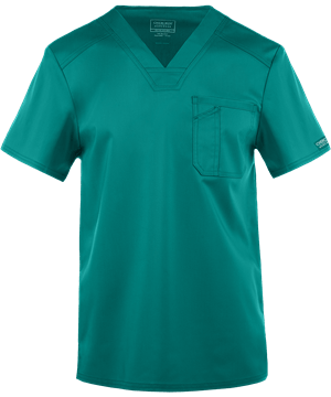 Cherokee Workwear Revolution Men's 1-Pocket STRETCH V-Neck Scrub Top