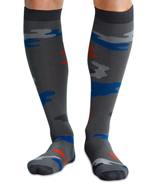Cherokee Camo Craze Men's 8-12 mmHg Light Support Compression Socks