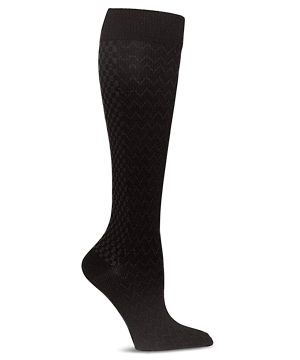 Cherokee Women's 10-15 mmHg True Support Wide Calf Compression Socks 