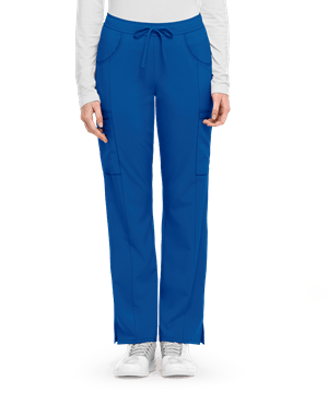 Dickies EDS Essentials Women's 7-Pocket Drawstring Waist Cargo STRETCH Scrub Pants