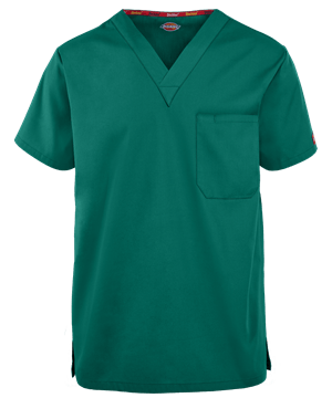 Dickies EDS Signature Unisex 1-Pocket V-Neck Scrub Top