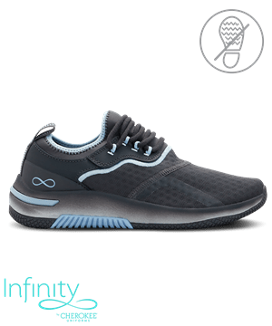 Cherokee Infinity Calibrated Fade Dart Women's Lace Up Nursing Sneaker