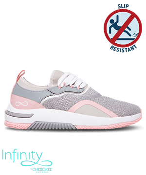 Cherokee Infinity Women's Paloma/Pink Dart Lace up Nursing Sneakers