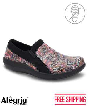Alegria Duette Currently Women's Slip On Nursing Shoes 