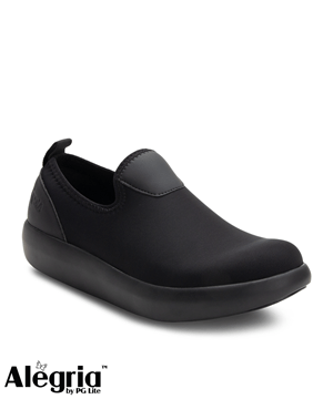 Alegria Eden Black Women's Slip On Nursing Shoes