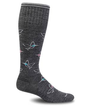 Sockwell Free Fly Charcoal Women's 15-20 mmHg Moderate Compression Socks 