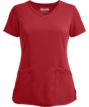 Healing Hands Purple Label Juliet Women's 2-Pocket Princess Seam STRETCH Scrub Top
