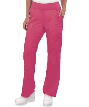 Healing Hands Purple Label Tori Women's 5-Pocket Yoga PETITE STRETCH Scrub Pants