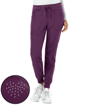 heartsoul Break On Through Women's 6-Pocket NXT Jogger Drawstring STRETCH Scrub Pants