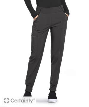 Cherokee Infinity Women's 5-Pocket STRETCH Tapered Jogger Cargo TALL Scrub Pants