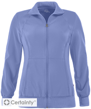 Cherokee Infinity Women's 2-Pocket Warm-Up STRETCH Scrub Jacket