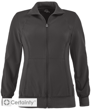 Cherokee Infinity Women's 2-Pocket Warm-Up STRETCH Scrub Jacket