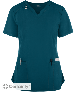 Cherokee Infinity Women's 2-Pocket V-Neck Scrub Top