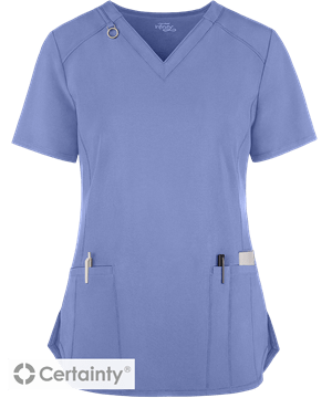 Cherokee Infinity Women's 2-Pocket V-Neck Scrub Top