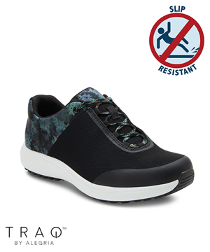 TRAQ by Alegria Digi JAUNT Lace Up Women's Athletic Nursing Shoes