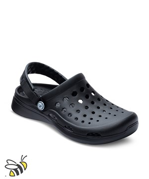 Joybees Unisex Modern Black Nursing Clogs
