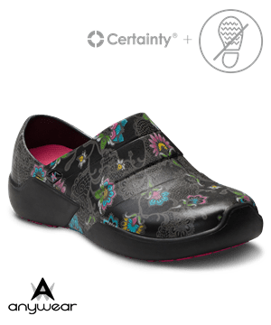 Cherokee Anywear Journey Paisley Parlay Women's Slip Resistant Nursing Shoes