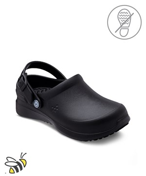 Joybees Unisex Work Black Nursing Clogs