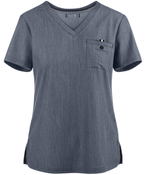 koi Next Gen Ready to Work Women's 1-Pocket V-Neck STRETCH Scrub Top