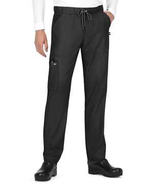 koi Next Gen Make it Happen Men's 6-Pocket STRETCH Drawstring Scrub Pants
