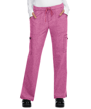 koi Basics Holly Women's 8-Pocket Cargo PETITE Scrub Pants