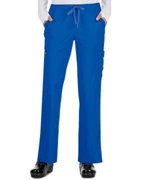 koi Basics Holly Women's 8-Pocket Cargo TALL Scrub Pants