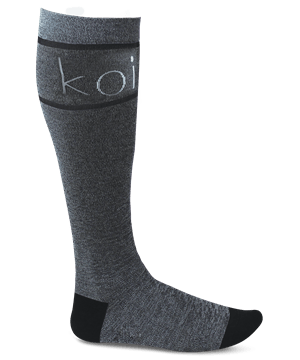koi Heather Unisex 8-15 mmHg Compression Socks