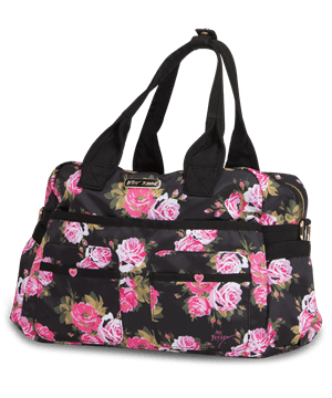 Betsey Johnson Beautiful Rose Utility Bag