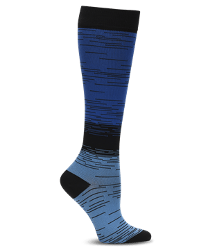 Nurse Mates Blue Gradient Active Unisex 15-20 mmHg Compression Socks