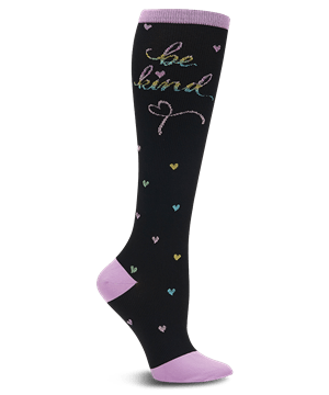 Nurse Mates Be Kind Women's 12-14 mmHg Compression Socks