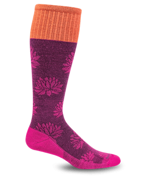 Sockwell Lotus Lift Azalea Women's 20-30 mmHg Firm Compression Socks