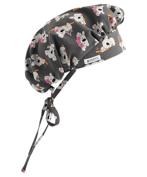 Maevn Koality Time Unisex Bouffant Print Scrub Hat