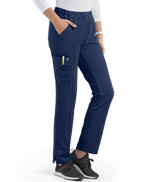 Maevn Matrix Impulse Women's 5-Pocket STRETCH Elastic Waistband Cargo Scrub Pants