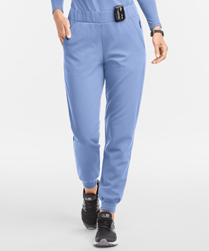 MOVEMENT by Butter-Soft Vega Women's 5-Pocket Flat Front Jogger STRETCH Scrub Pants