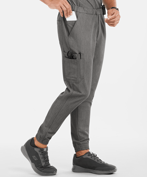 MOVEMENT by Butter-Soft Polaris Men's 7-Pocket Jogger STRETCH Scrub Pants