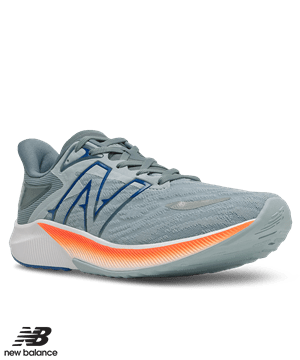 New Balance FUELCELL PROPEL v3 Light Slate/Dynomite/Helium Men's Athletic Nursing Shoes