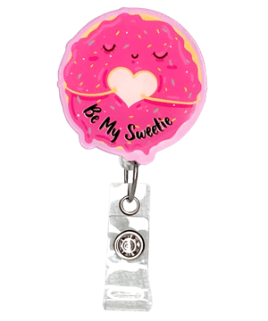 Outside the Box Be My Sweetie Acrylic ID Badge Holder