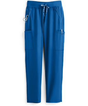 Med Couture Insight Women's 4-Pocket Zipper Pocket Cargo Scrub Pants
