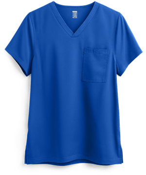 Med Couture RothWear Men's 1-Pocket V-Neck Scrub Top
