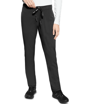Med Couture Peaches Women's 4-Pocket Flat Front STRETCH Scrub Pants