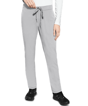 Med Couture Peaches Women's 4-Pocket Flat Front PETITE STRETCH Scrub Pants